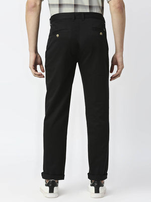 Thomas Scott Men Mid-Rise Classic Slim Fit Trousers