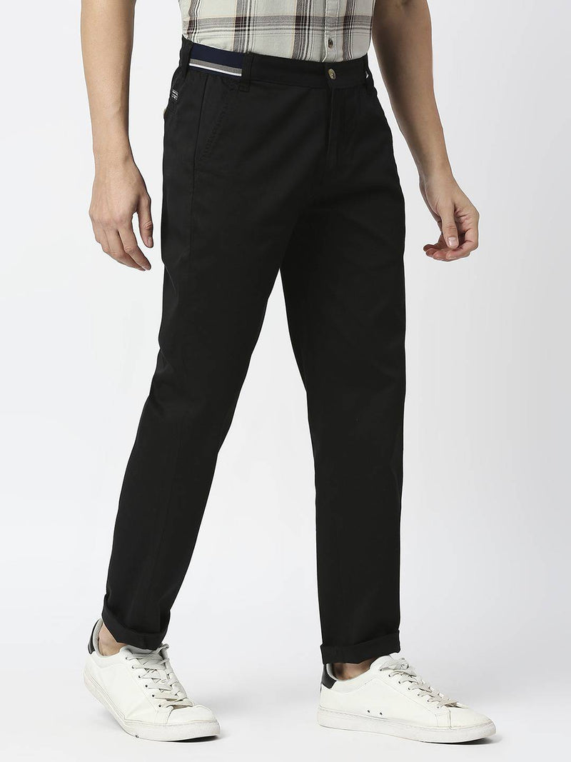 Thomas Scott Men Mid-Rise Classic Slim Fit Trousers