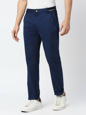 Thomas Scott Men Cricket Club Classic Easy Wash Regular Trousers