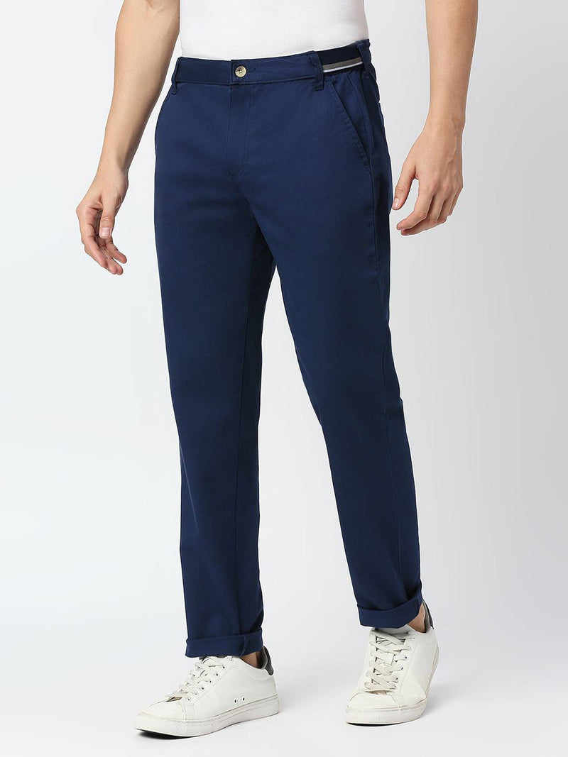 Thomas Scott Men Cricket Club Classic Easy Wash Regular Trousers