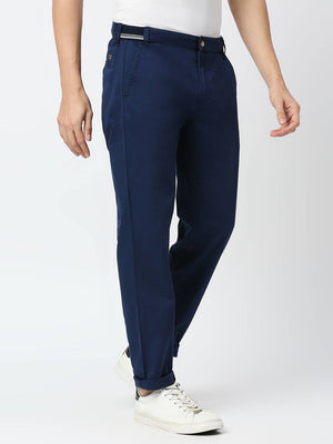 Thomas Scott Men Cricket Club Classic Easy Wash Regular Trousers
