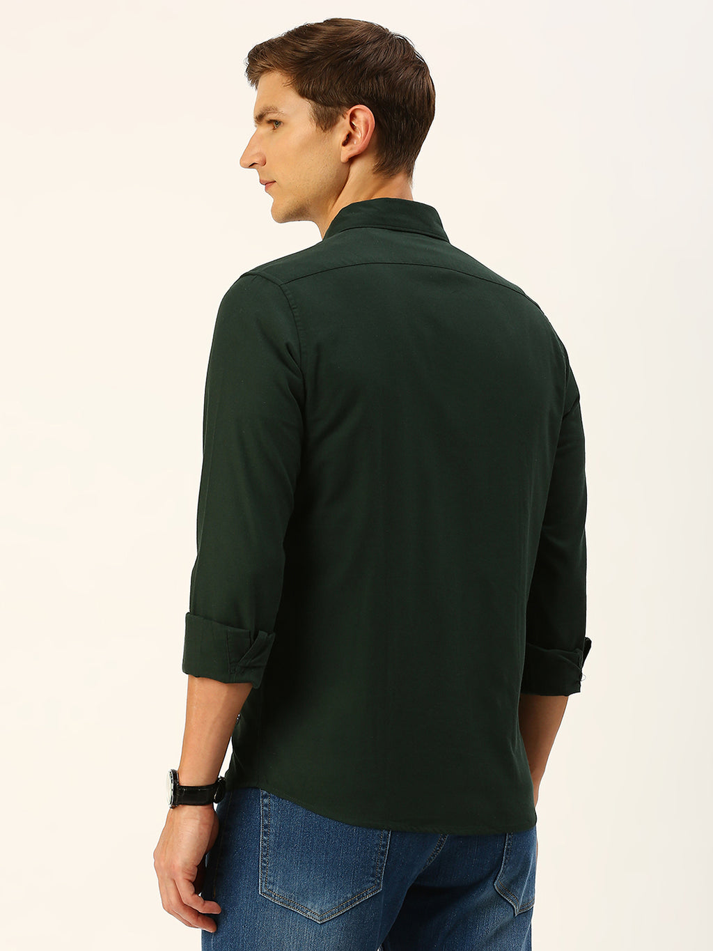Thomas Scott Men Classic Slim Fit Flannel Casual Shirt