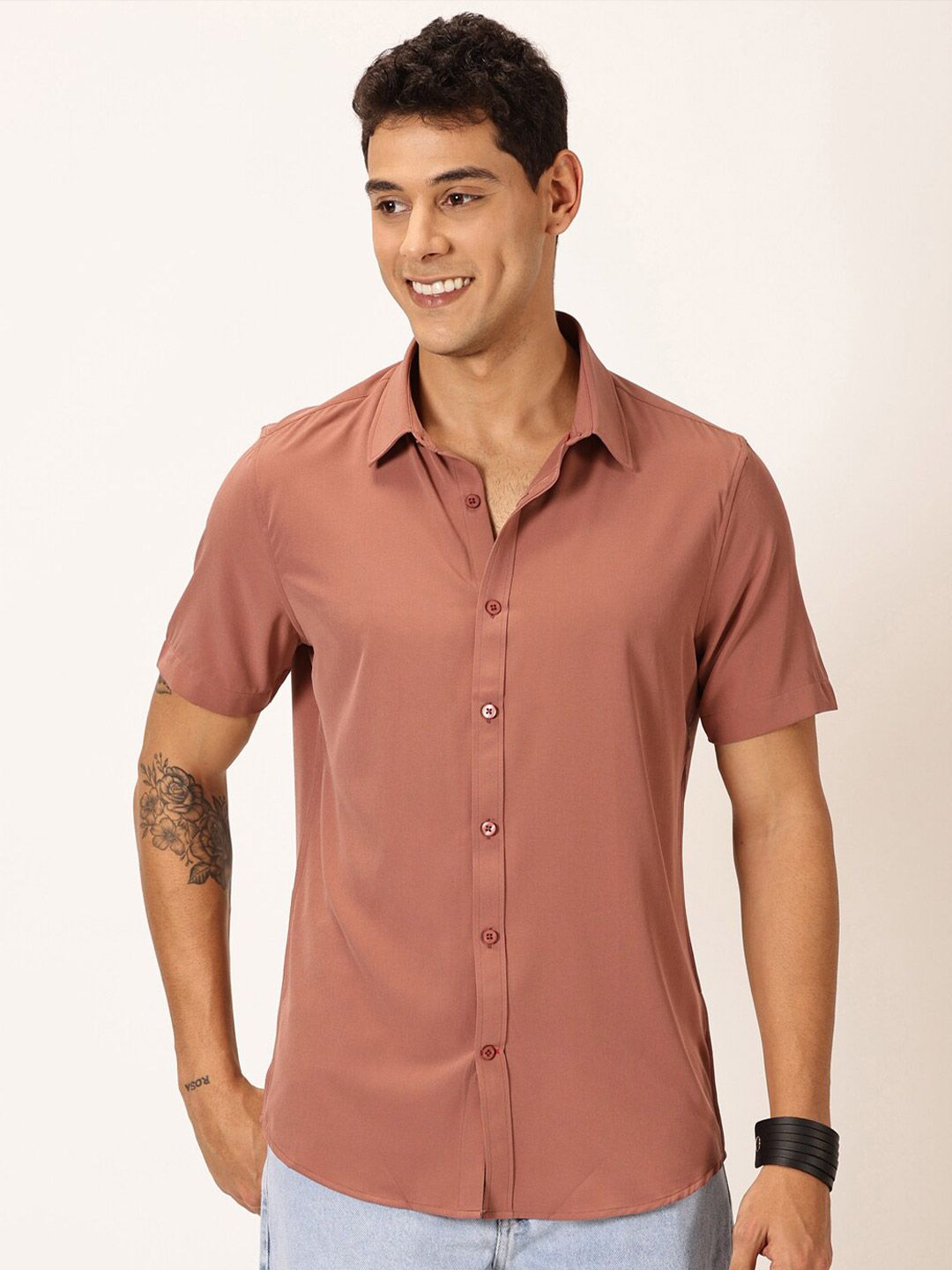 Dark Peah Premium Slim Fit Casual Shirt For Men