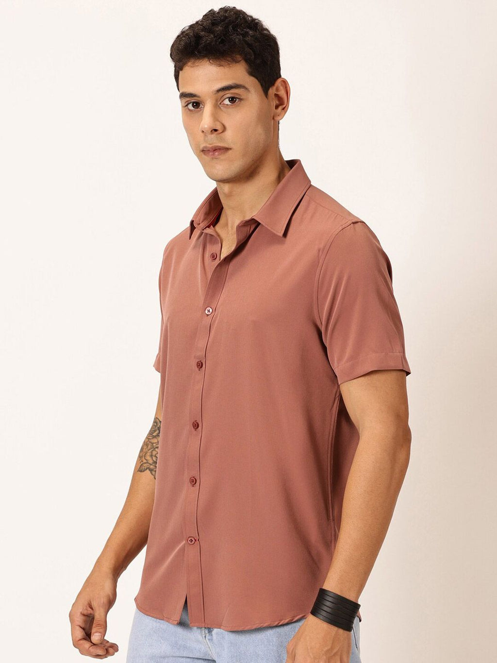 Dark Peah Premium Slim Fit Casual Shirt For Men
