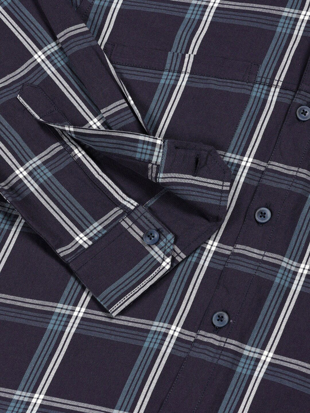 Premium Checked Pure Cotton Casual Shirt For Men