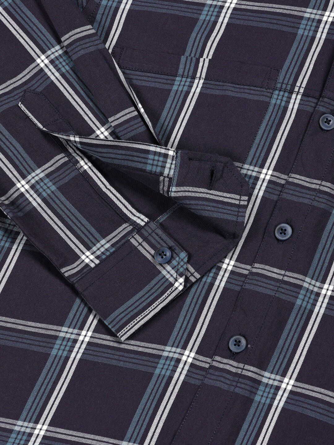 Premium Checked Pure Cotton Casual Shirt For Men