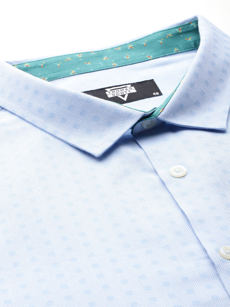 Thomas Scott Men Plus Size Premium Pure Cotton Formal Shirt