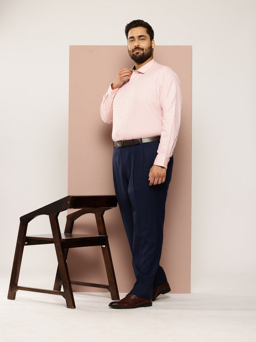 Thomas Scott Men Plus Size Premium Pure Cotton Formal Shirt