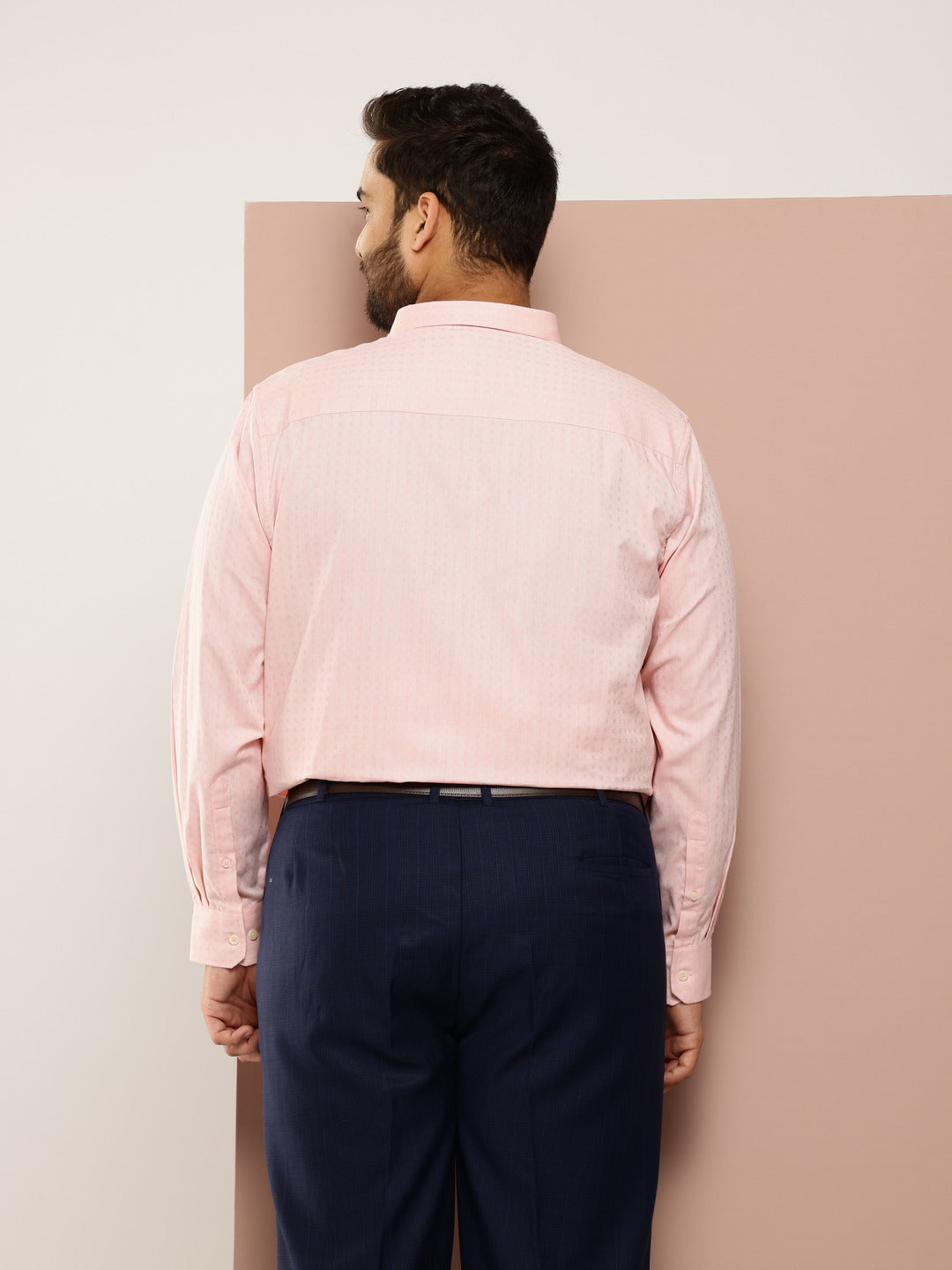 Thomas Scott Men Plus Size Premium Pure Cotton Formal Shirt