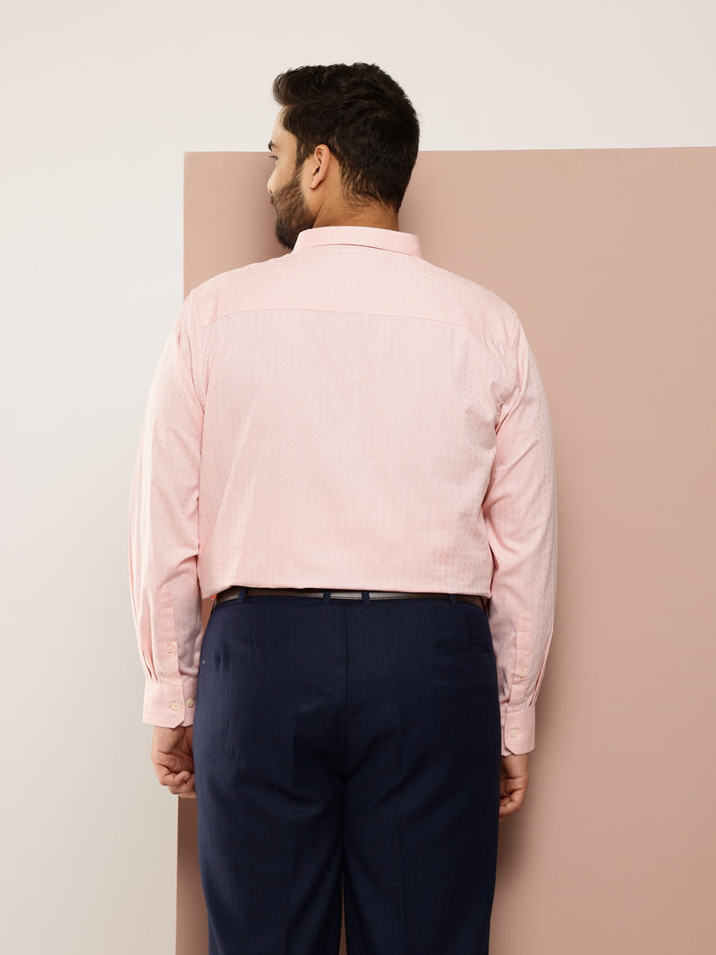 Thomas Scott Men Plus Size Premium Pure Cotton Formal Shirt
