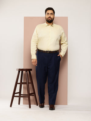 Thomas Scott Men Plus Size Premium Pure Cotton Formal Shirt