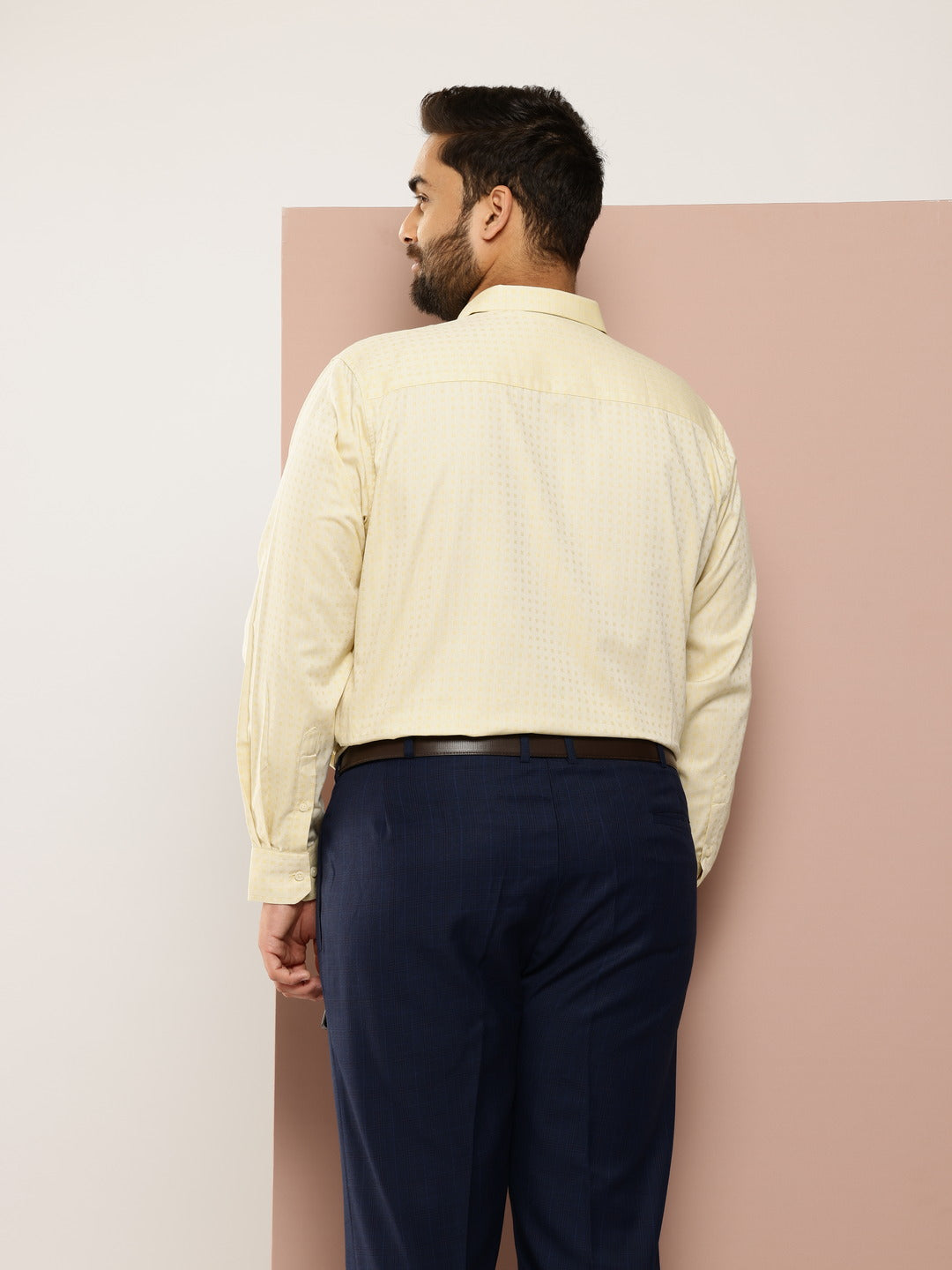 Thomas Scott Men Plus Size Premium Pure Cotton Formal Shirt