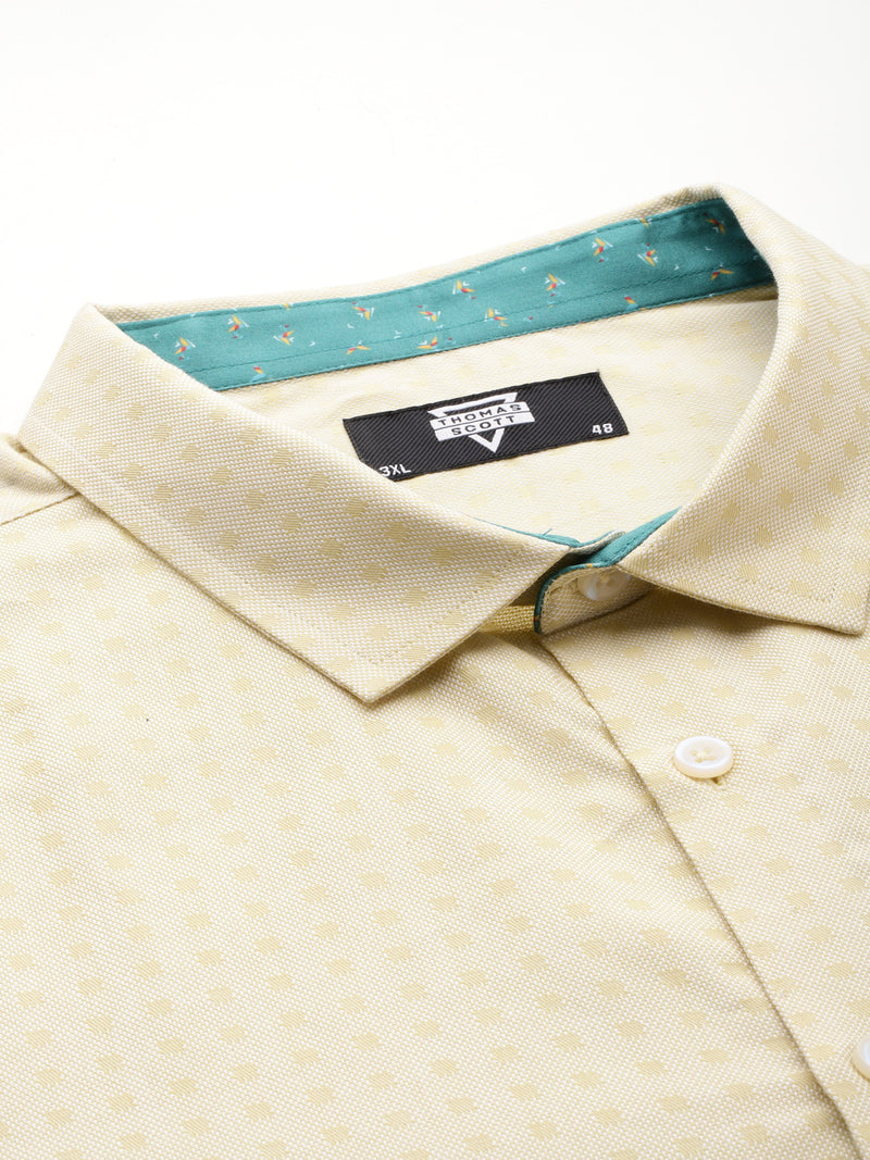 Thomas Scott Men Plus Size Premium Pure Cotton Formal Shirt
