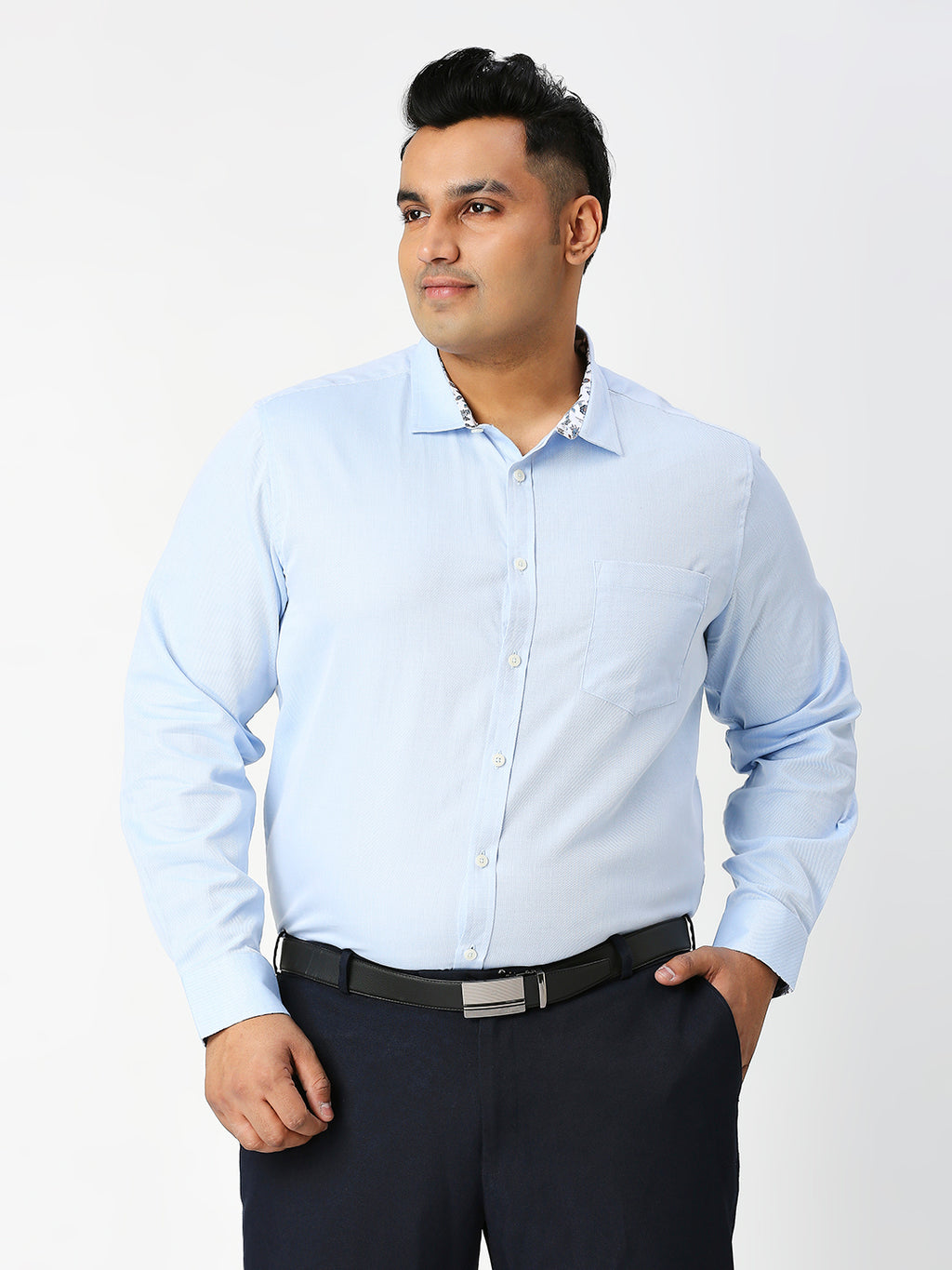 Thomas Scott Men Premium Opaque Cotton Formal Shirt