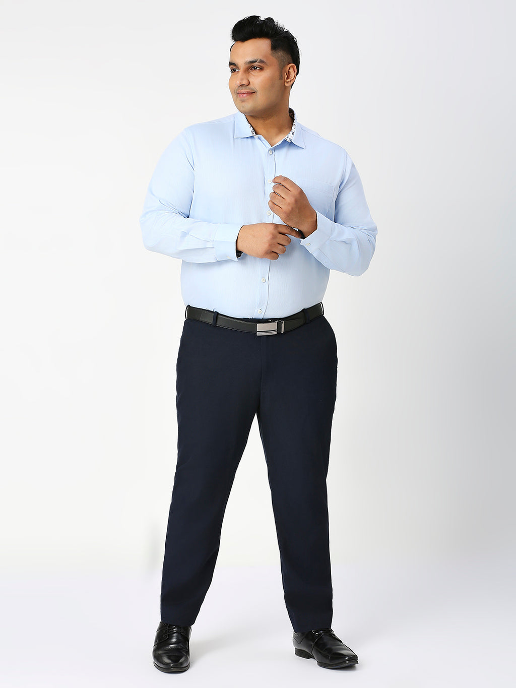 Thomas Scott Men Premium Opaque Cotton Formal Shirt