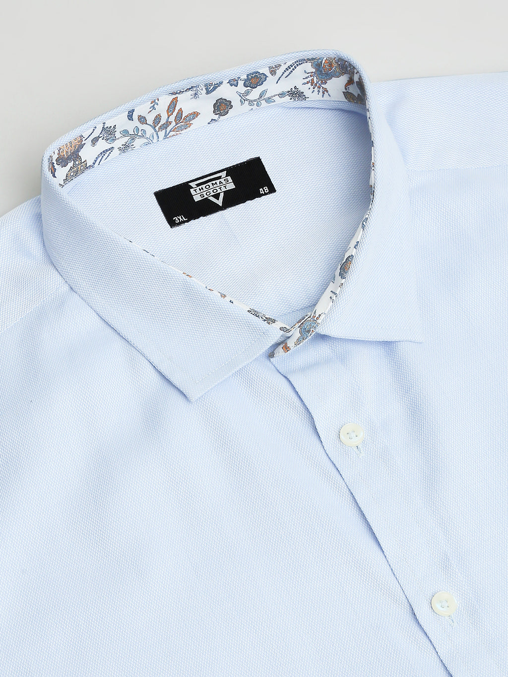 Thomas Scott Men Premium Opaque Cotton Formal Shirt