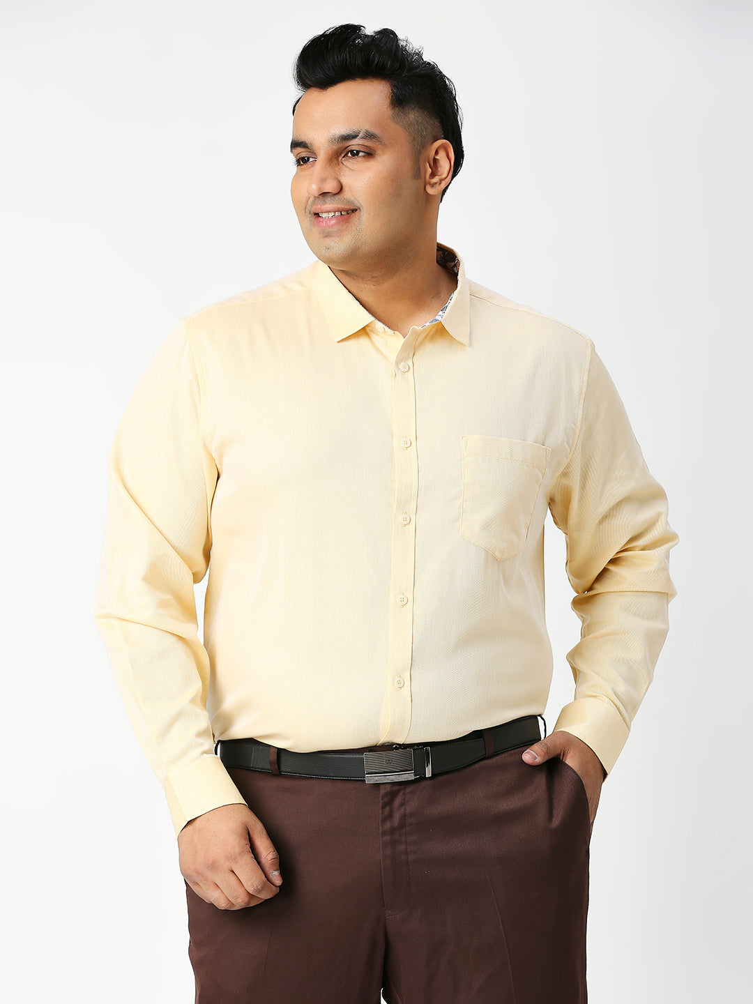 Thomas Scott Men Premium Opaque Cotton Formal Shirt
