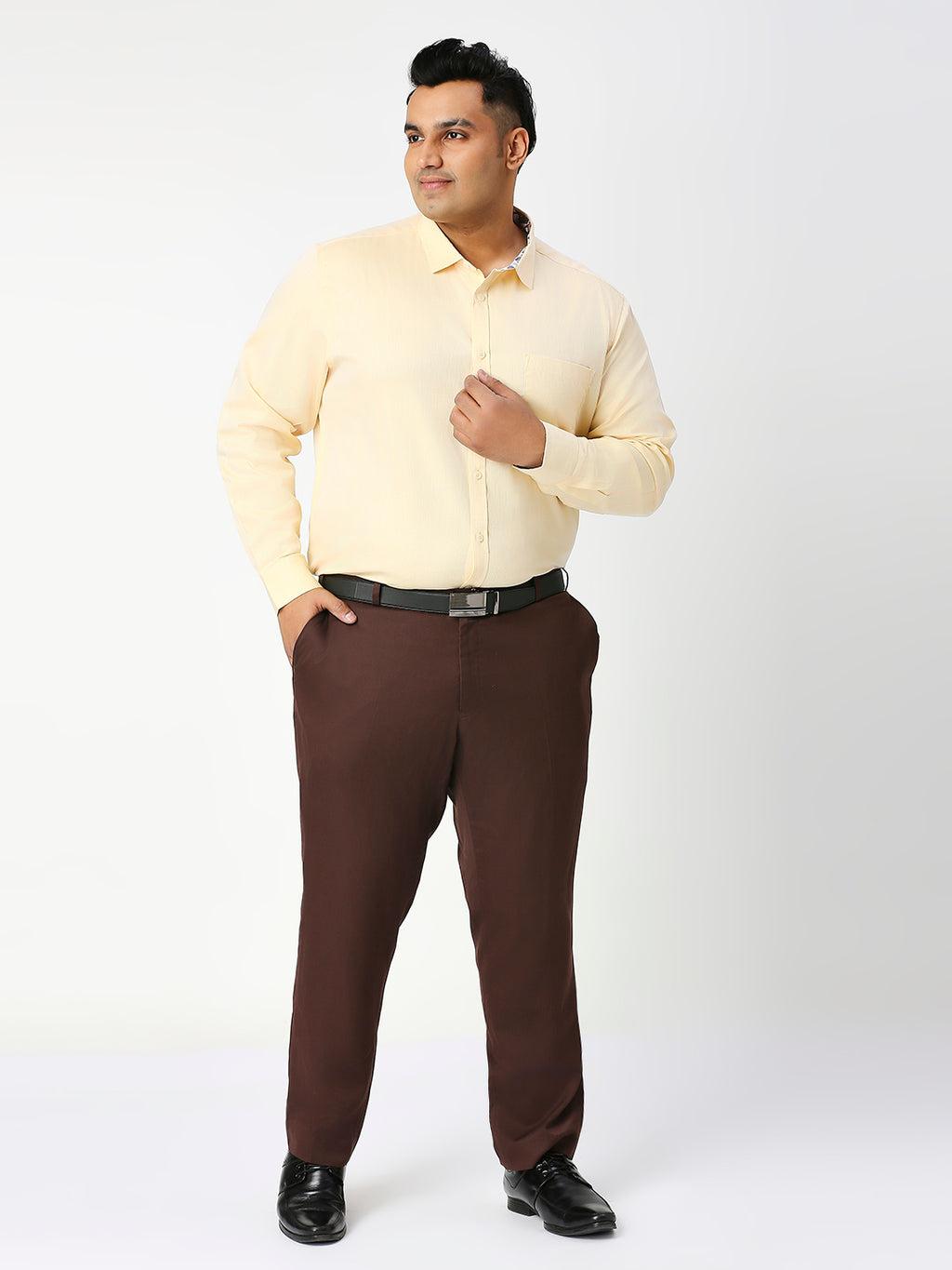 Thomas Scott Men Premium Opaque Cotton Formal Shirt