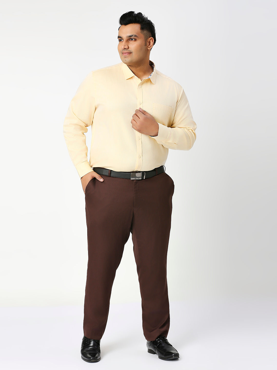 Thomas Scott Men Premium Opaque Cotton Formal Shirt