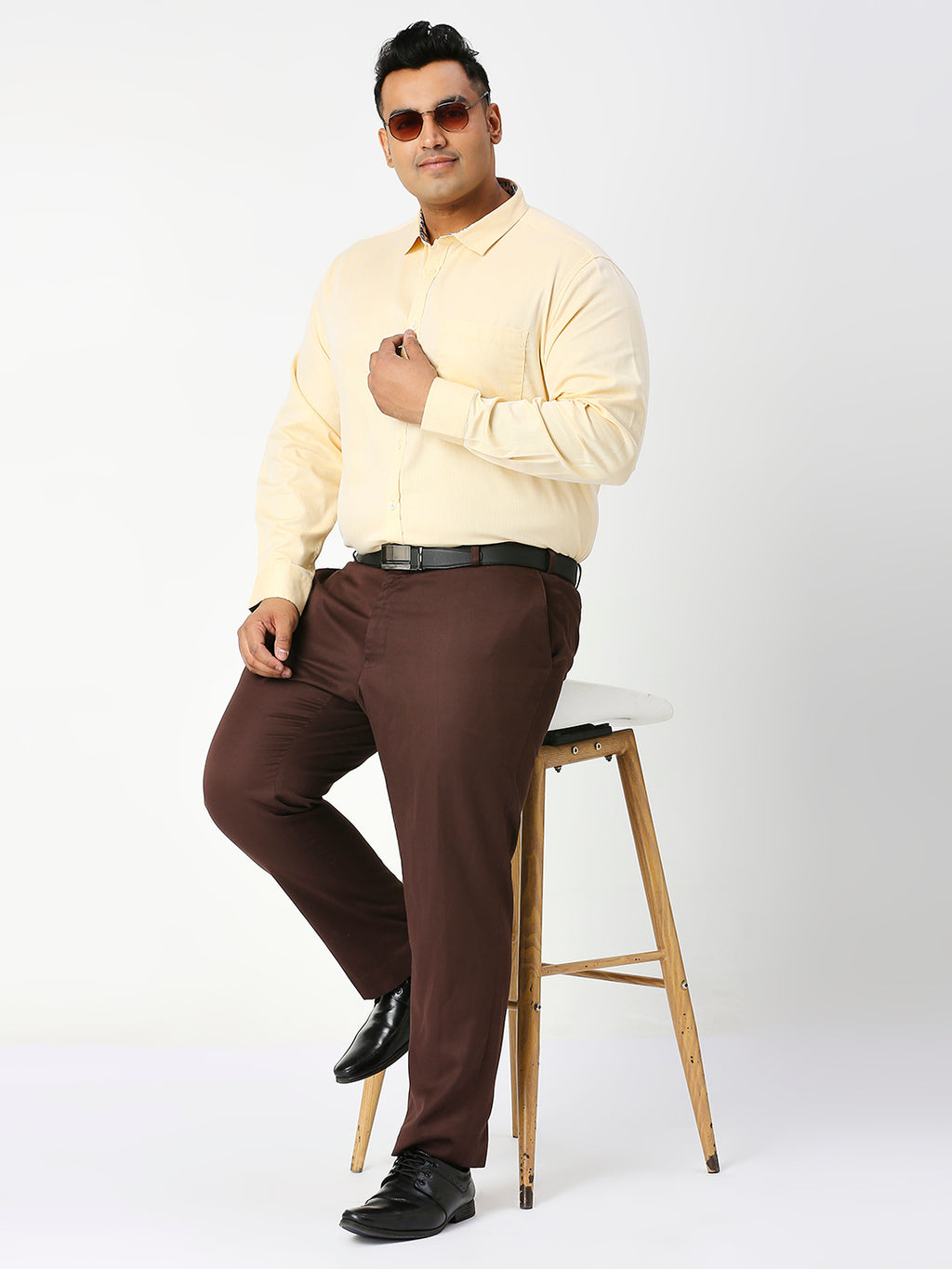 Thomas Scott Men Premium Opaque Cotton Formal Shirt