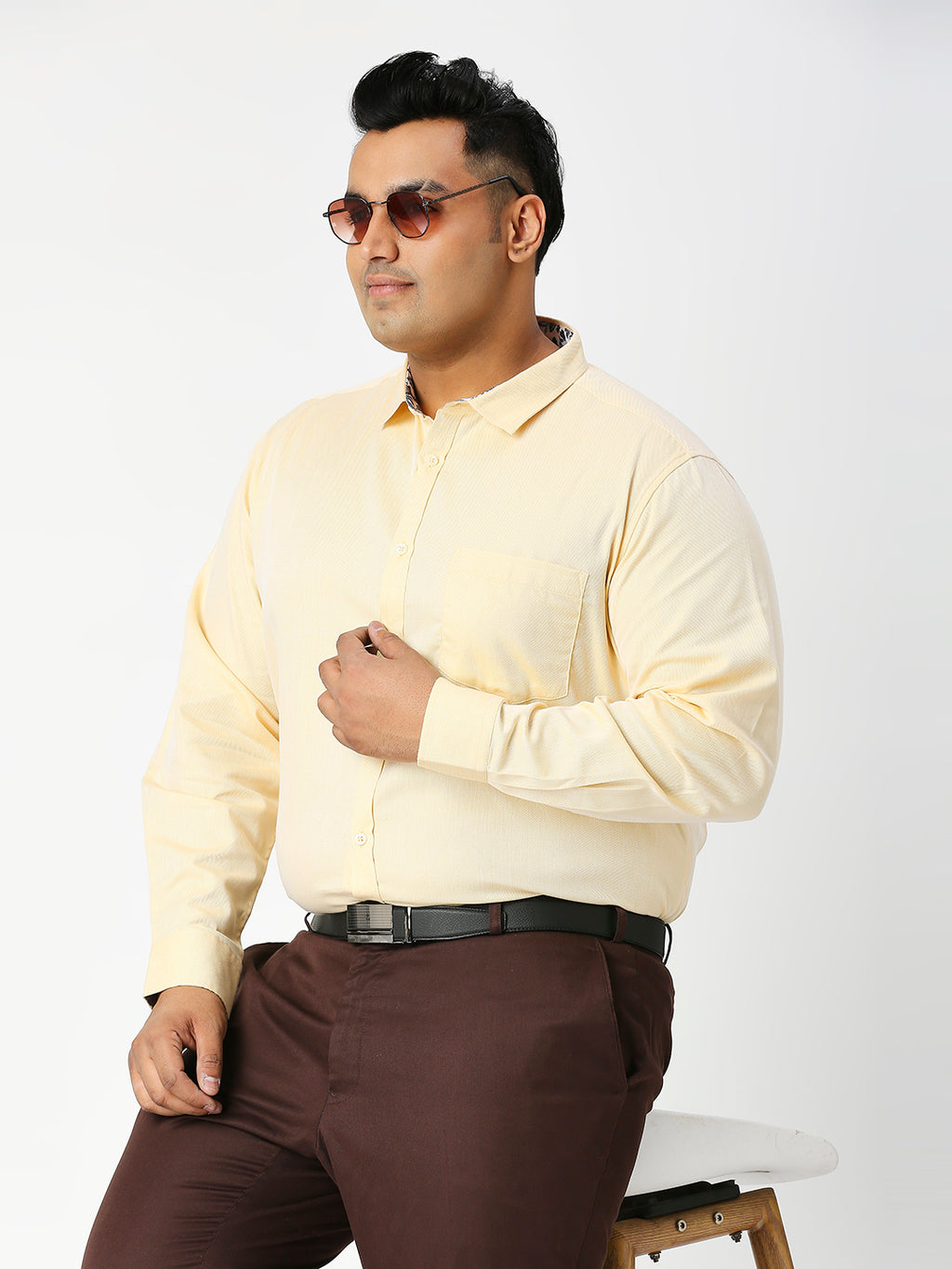Thomas Scott Men Premium Opaque Cotton Formal Shirt