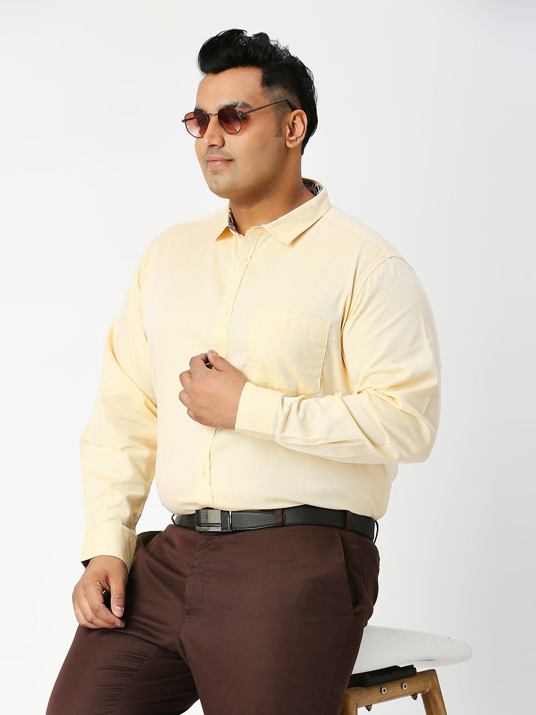 Thomas Scott Men Premium Opaque Cotton Formal Shirt