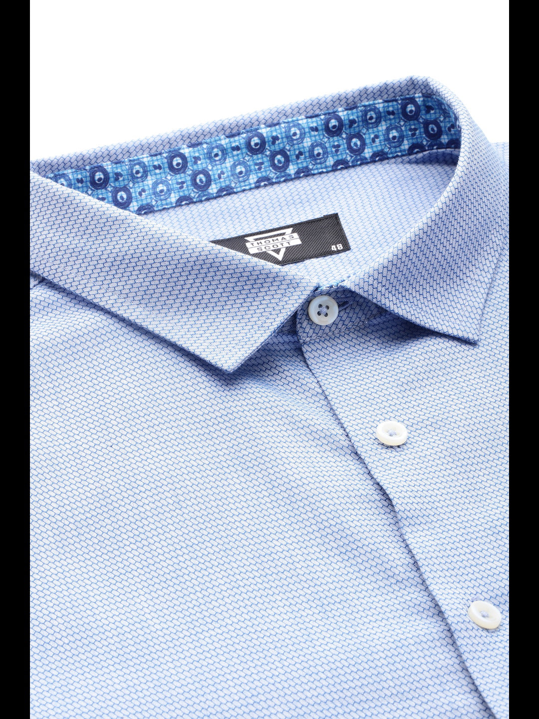 Thomas Scott Men Plus Size Premium Pure Cotton Formal Shirt