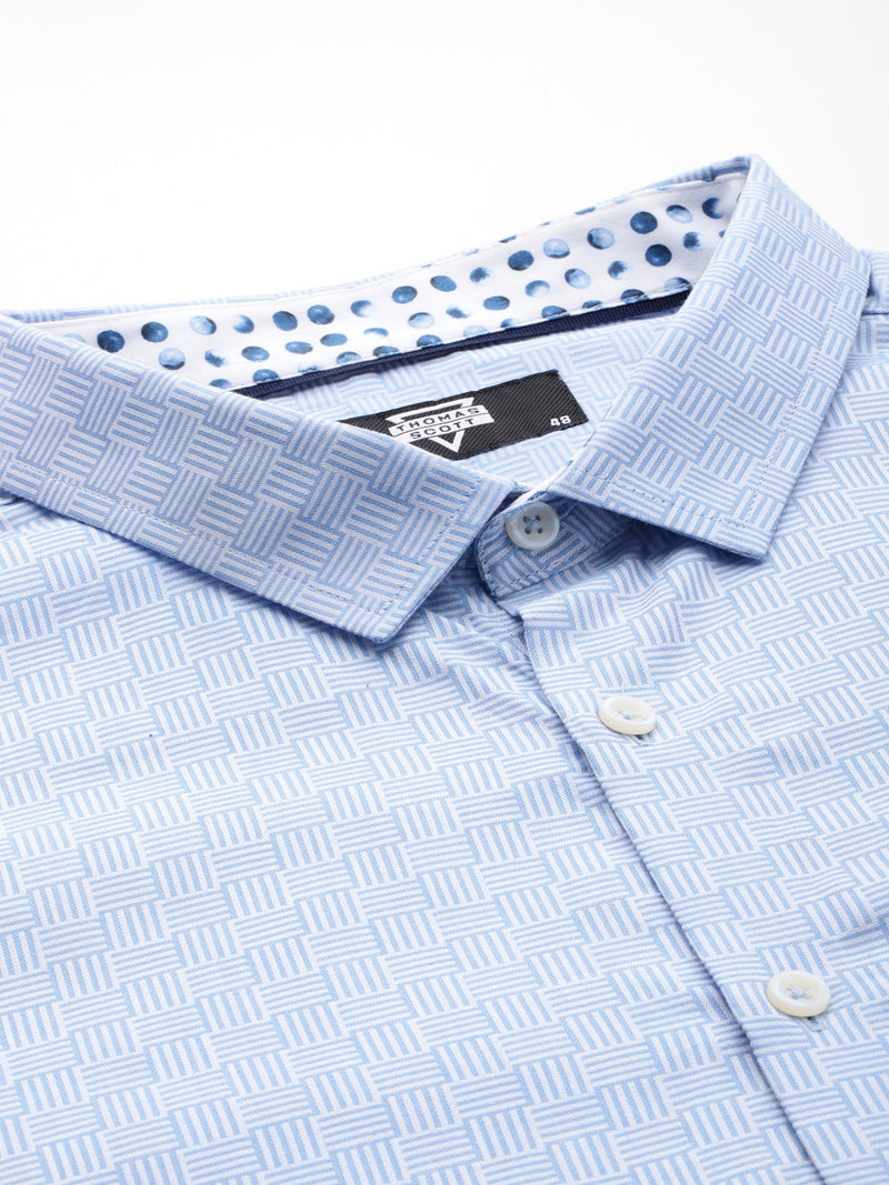 Thomas Scott Men Plus Size Premium Pure Cotton Formal Shirt