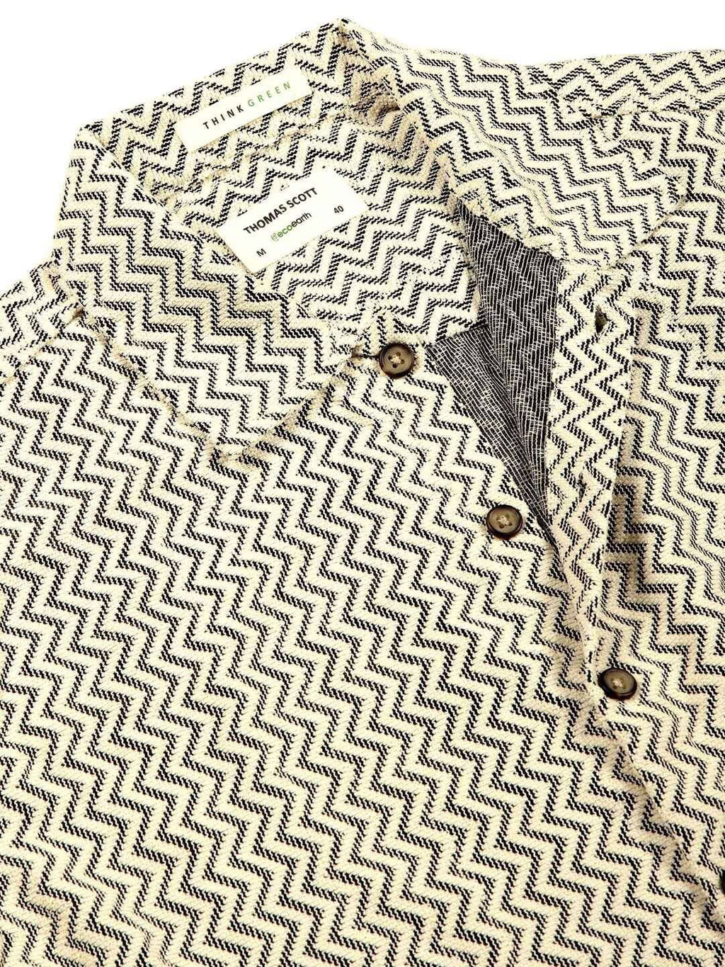 Black Vertical Stripes Striped Regular Fit Semi-Sheer Casual Crochet Shirt For Men