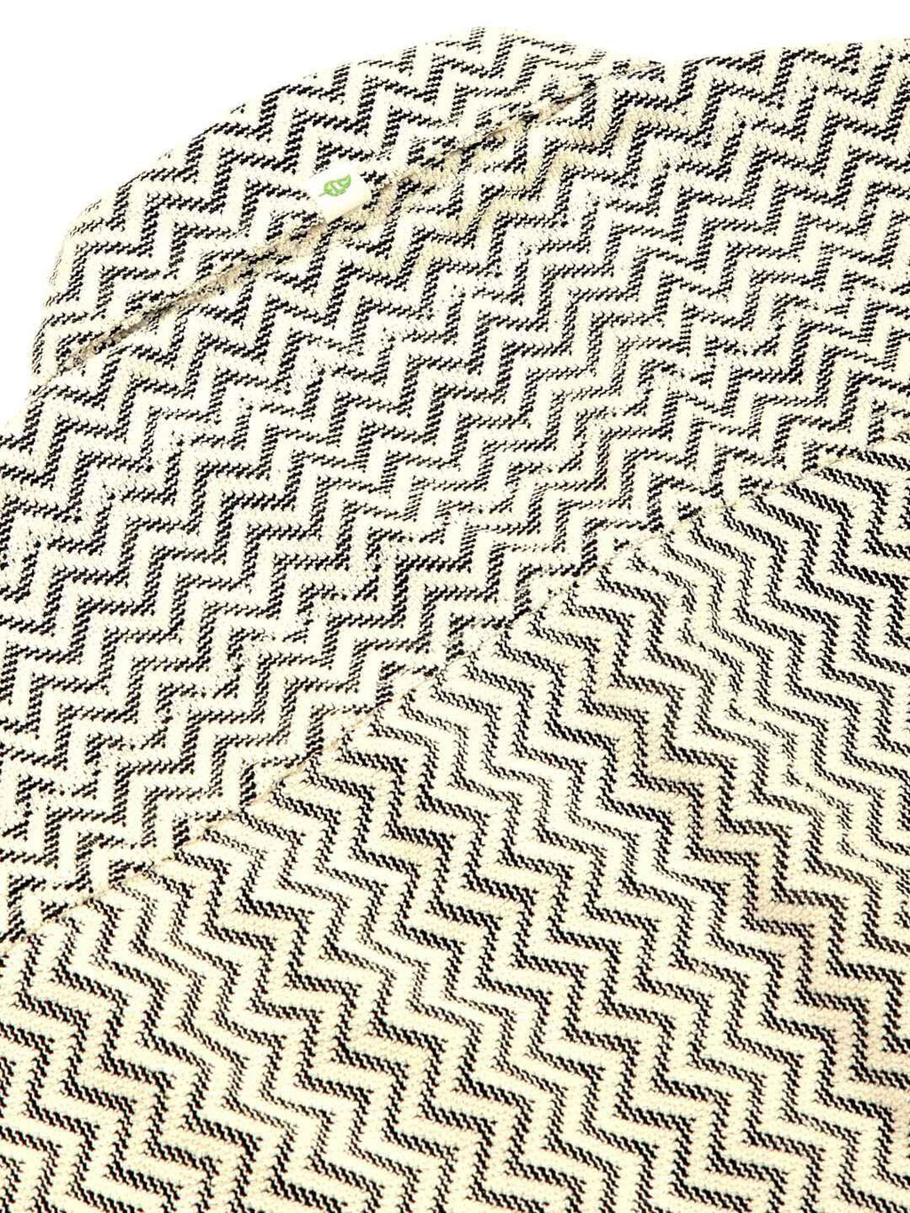 Black Vertical Stripes Striped Regular Fit Semi-Sheer Casual Crochet Shirt For Men