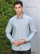 Bottle Green Premium Spread Collar Semiformal Shirt For Men