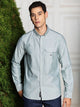 Thomas Scott Men Premium Button-Down Collar Semiformal Shirt