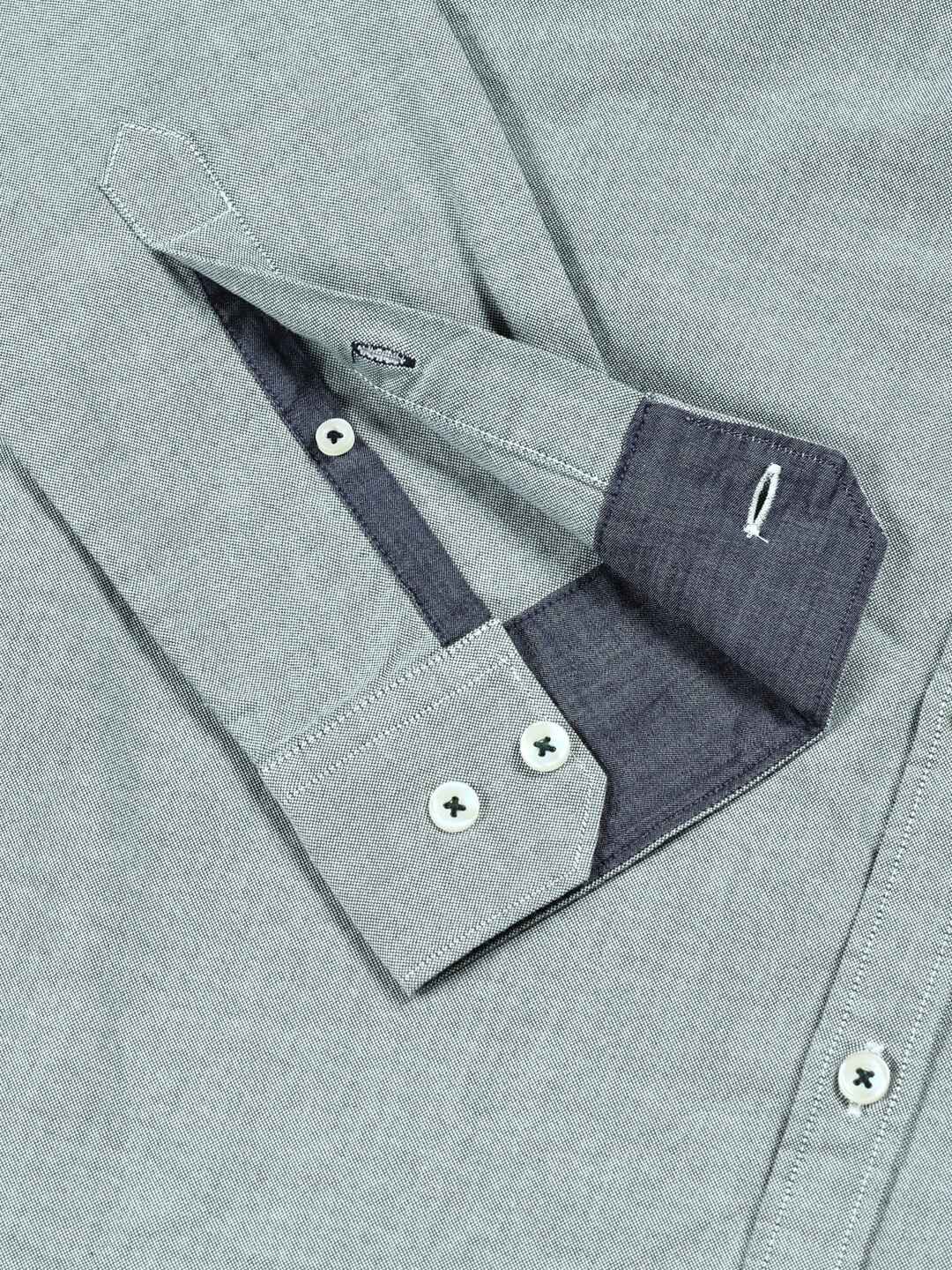 Thomas Scott Men Premium Button-Down Collar Semiformal Shirt