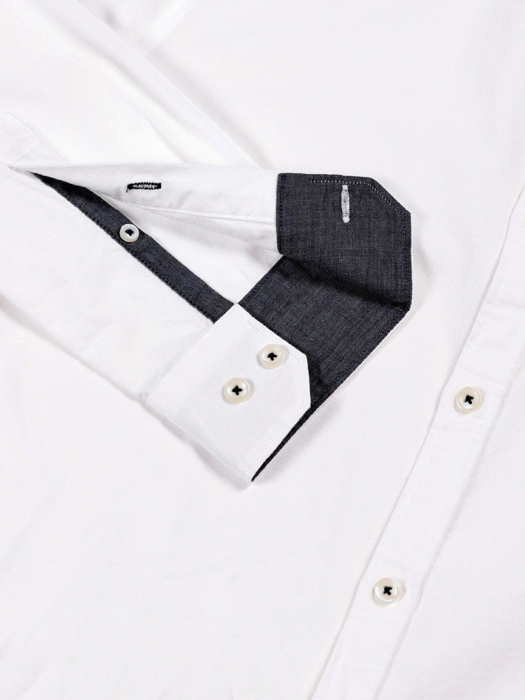Thomas Scott Men Premium Button-Down Collar Semiformal Shirt