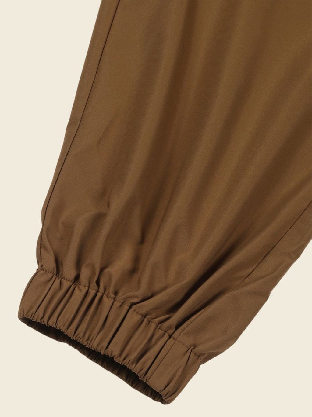 Brown Smart Loose Fit Mid-Rise Easy Wash Solid Woven Cargo Joggers For Men