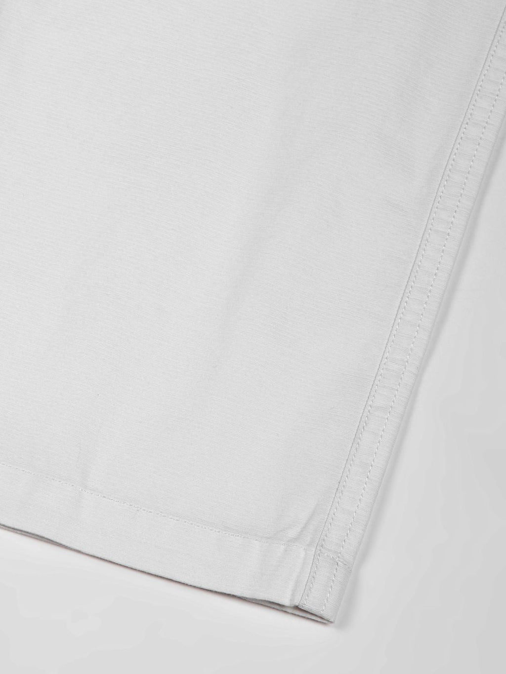 White Pure Cotton Smart Mid-Rise Straight Fit Easy Wash Cargos