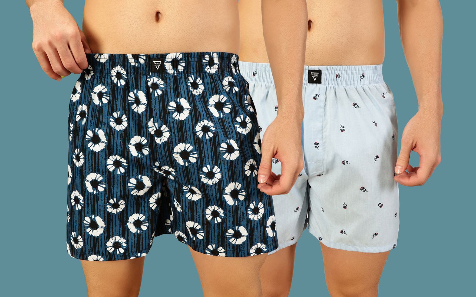 Thomas Scott Men Multicolor Printed Pure Cotton Boxers