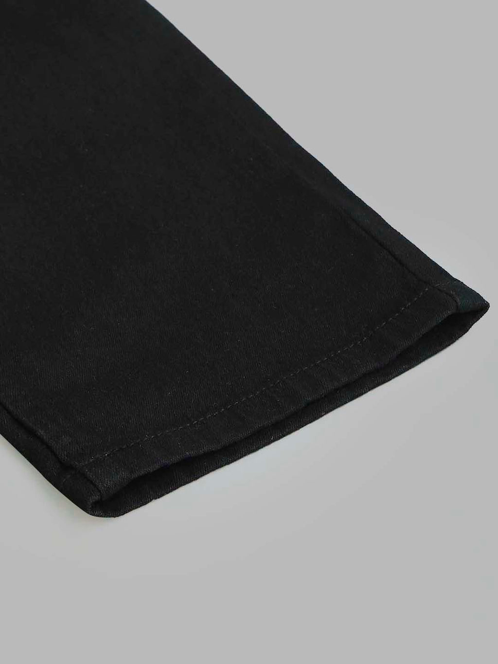 Black Classic Stretchable Jeans For Men