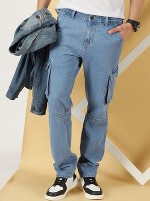 Thomas Scott Men Comfort Relaxed Fit Pure Cotton Jeans