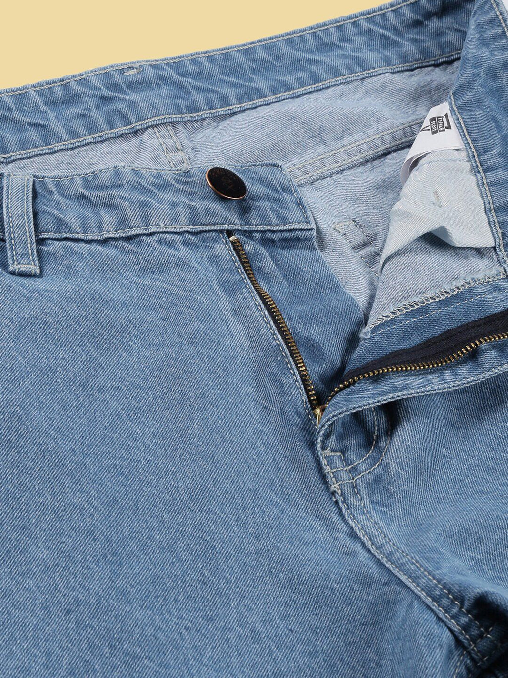 Thomas Scott Men Comfort Relaxed Fit Pure Cotton Jeans