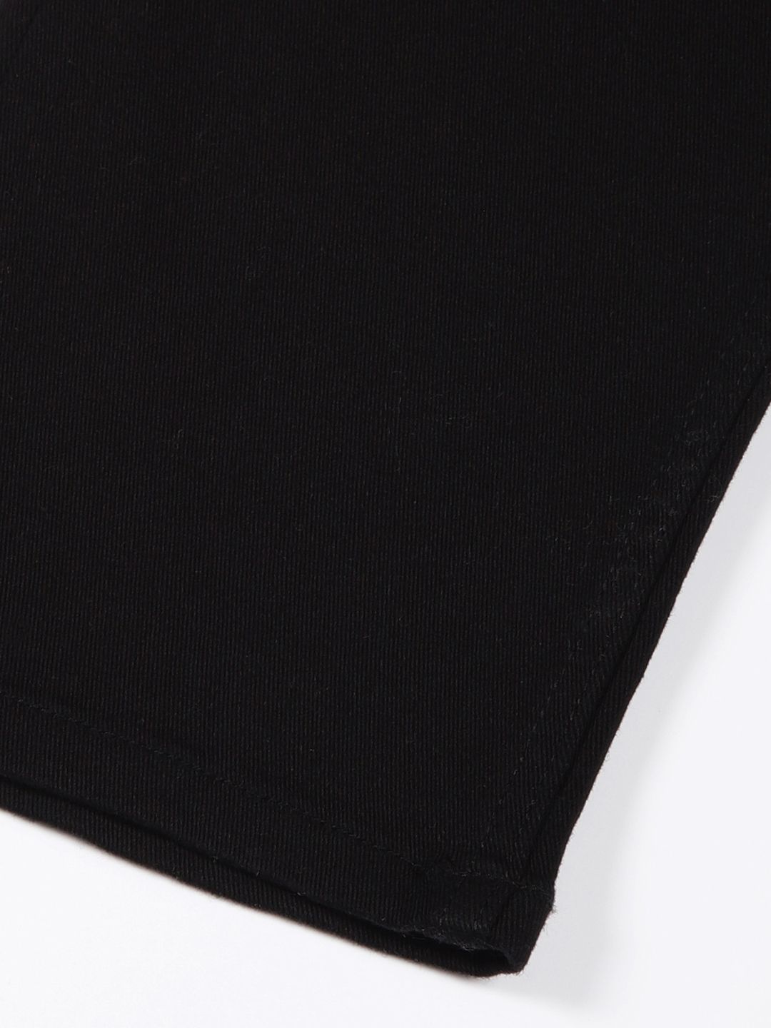 Black Slim Fit Mid-Rise Clean Look Non stretchable Jeans For Men