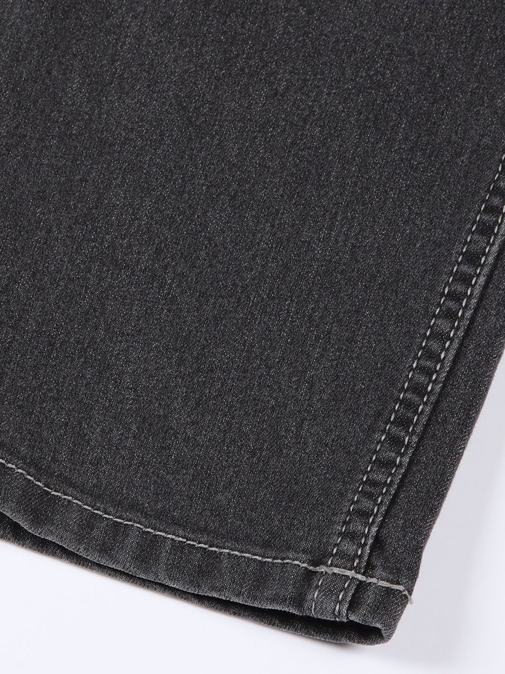 DarkGrey Slim Fit Mid-Rise Clean Look Non stretchable Jeans