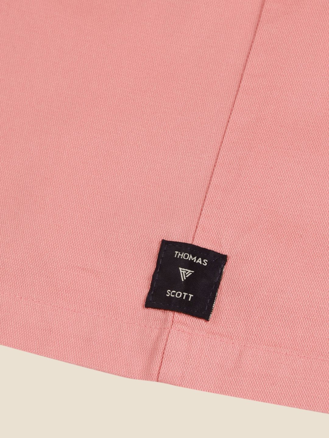 Peach Pure Cotton Mid-Rise Boxer Shorts For Men