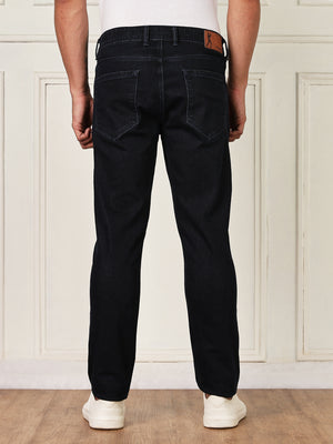 Thomas Scott Men Darkblue Mid-Rise Slim Fit Clean Look Strachable Jeans