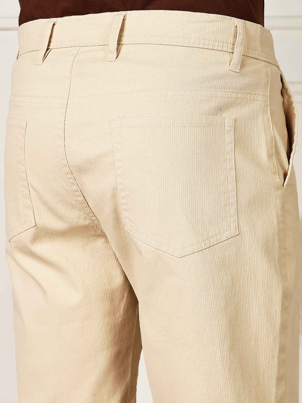 Thomas Scott Men Beige Mid-Rise Regular Fit Woven Chinos Shorts