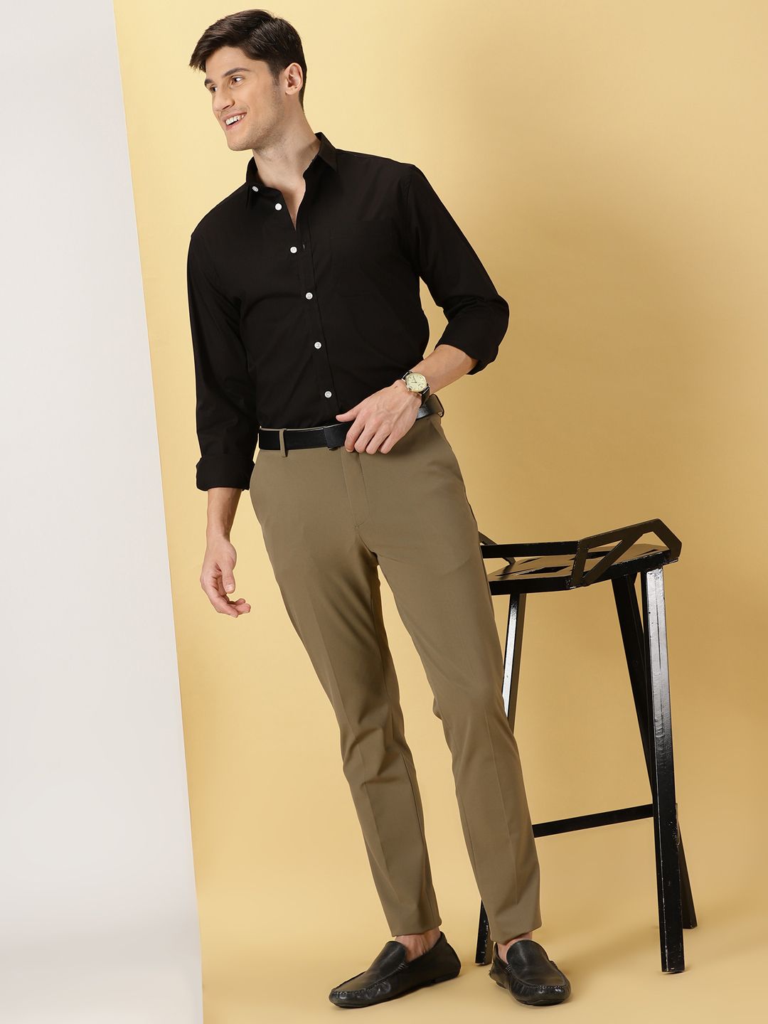 Thomas Scott Men Classic Slim Fit Formal Shirt