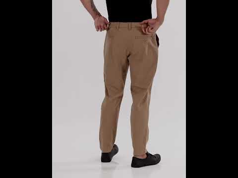 Thomas Scott Men Beige Regular Fit Mid-Rise Woven Chinos Trouser
