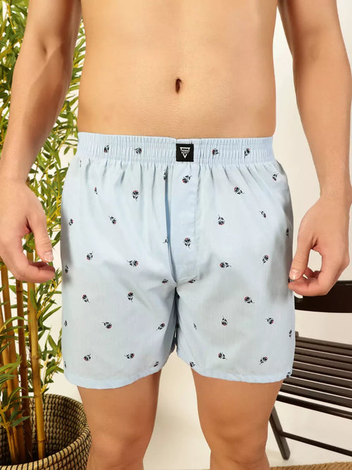 Thomas Scott Men Cotton Printed Regular Boxer Shorts